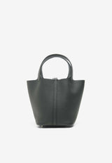 Picotin 18 in Black Clemence with Palladium Hardware