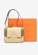 Constance 1-24 in Etoupe Epsom Leather with Gold Hardware