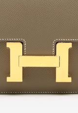 Constance 1-24 in Etoupe Epsom Leather with Gold Hardware