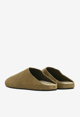 Hudson Suede Slippers