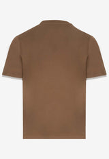 "Piqures Sellier" Sleeves Detail T-Shirt