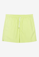 "H Fantome" Print Swim Trunks