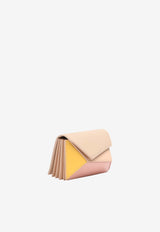 Mlouye Mini Naomi Geometric Wallet Pink 11-002-134PINK MULTI