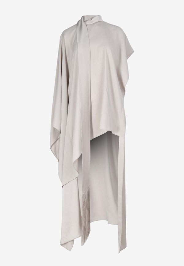 Taller Marmo California Asymmetric Kaftan Dress TM_PS2439_802GREY