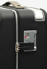 Hermès Rolling Mobility Suitcase in Noir Regate and Canvas