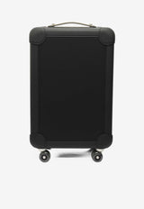 Hermès Rolling Mobility Suitcase in Noir Regate and Canvas