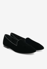 Arteana Friuli Velvet Loafers Black AW24FRIBLASSFLBLACK