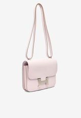 Hermès Constance 18 in Mauve Pale Swift Leather with Palladium Hardware