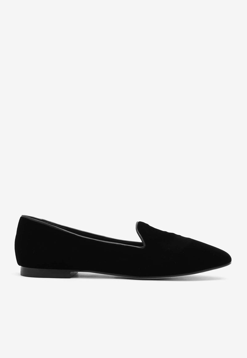 Arteana Friuli Velvet Loafers Black AW24FRIBLASSFLBLACK