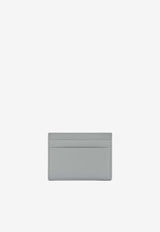 Balenciaga Sports Icon Grained Leather Cardholder Gray 594309GREY