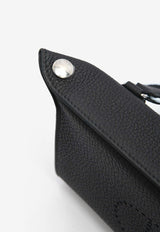 Hermès Videpoches in Noir Togo Leather with Palladium Hardware