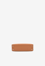Hermès Mini Kelly 20 in Gold Epsom Leather with Palladium Hardware