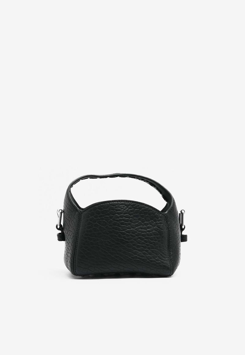 Alexander Wang Small Rex Grained Leather Bucket Bag Black 20424R82LBLACK