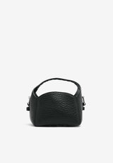 Alexander Wang Small Rex Grained Leather Bucket Bag Black 20424R82LBLACK