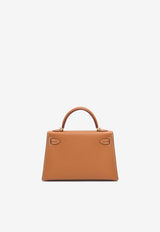 Hermès Mini Kelly 20 in Gold Epsom Leather with Gold Hardware