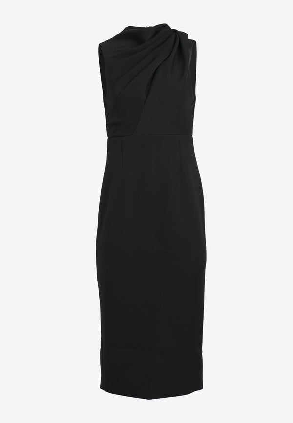 Mossman The Edge of Glory Midi Dress Black M93132BLACK