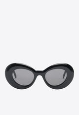 Loewe Curvy Cat-Eye Sunglasses LW40112I-4701A-BLACK