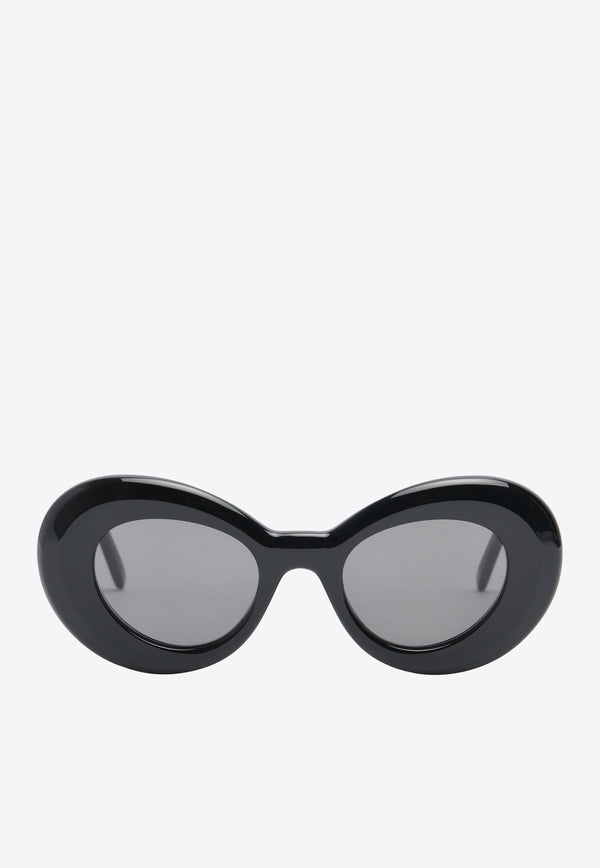 Loewe Curvy Cat-Eye Sunglasses LW40112I-4701A-BLACK