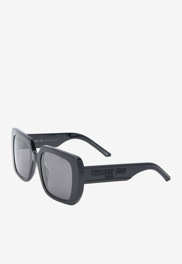 Dior Wildior Oversized Square Sunglasses CD40033U-5501A-BLACK MULTI