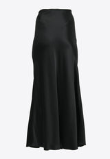 Acler Halewood Satin Maxi Skirt Black AD2407223S-BLACKBLACK