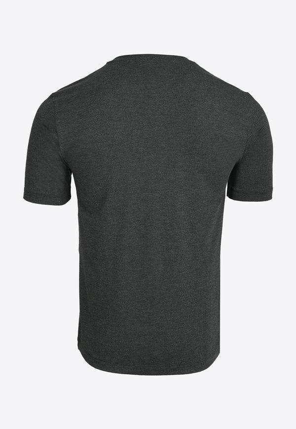 Hanro Basic V-neck T-shirt Gray 75035BLACK MULTI