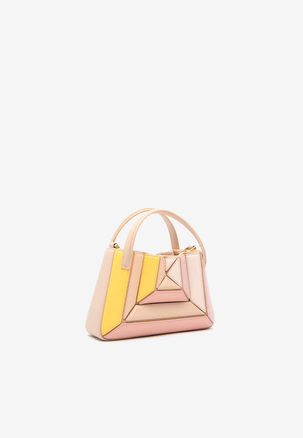 Mlouye Mini Sera Top Handle Bag Multicolor 10-030-134PINK MULTI