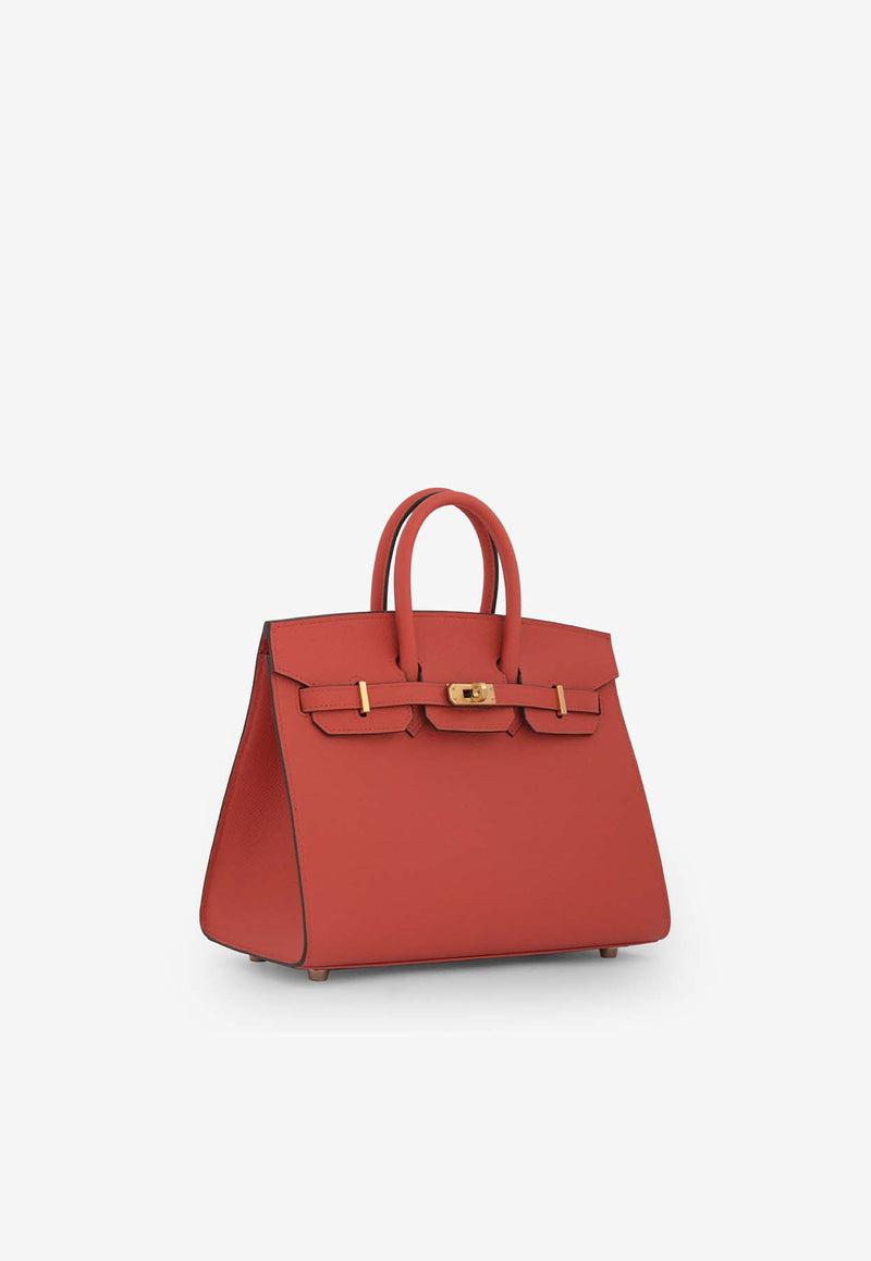 Birkin 25 Sellier in Capucine Epsom Leather with Gold Hardware