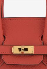 Birkin 25 Sellier in Capucine Epsom Leather with Gold Hardware