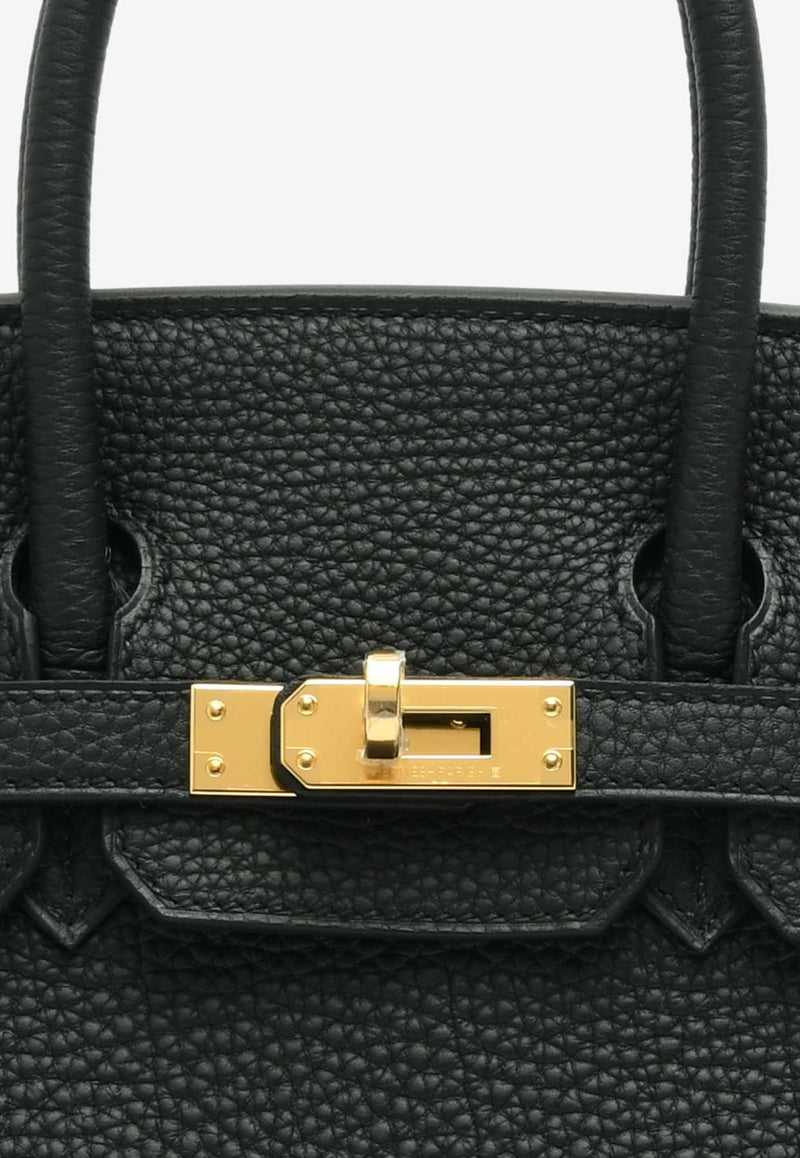 Hermès Birkin 25 in Black Togo Leather with Gold Hardware