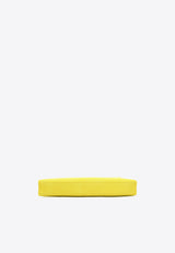 Kelly Danse in Jaune Citron Ostrich Boreale with Palladium Hardware