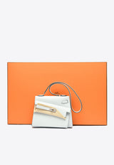 Hermès Mini Kelly 20 En Desordre in Gris Platine Epsom Leather with Palladium Hardware