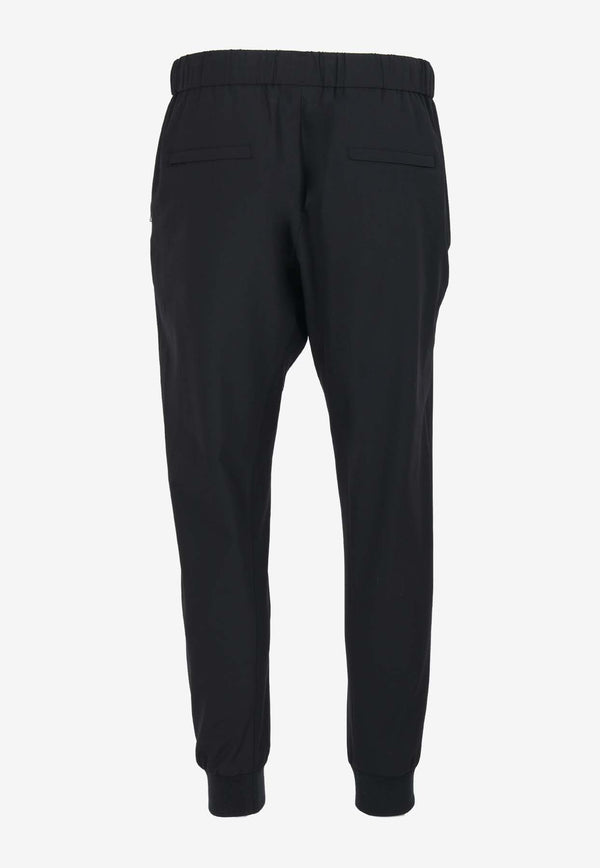 Wooyoungmi Slim-Fit Drawstring Track Pants Black W241PT20BLACK