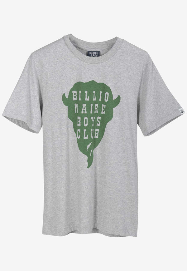 Billionaire Boys Club Buffalo Printed T-shirt Gray B23441GREY