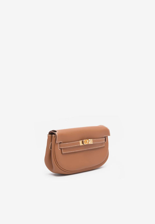 Hermès Kelly Moove in Gold Swift Leather with Gold Hardware
