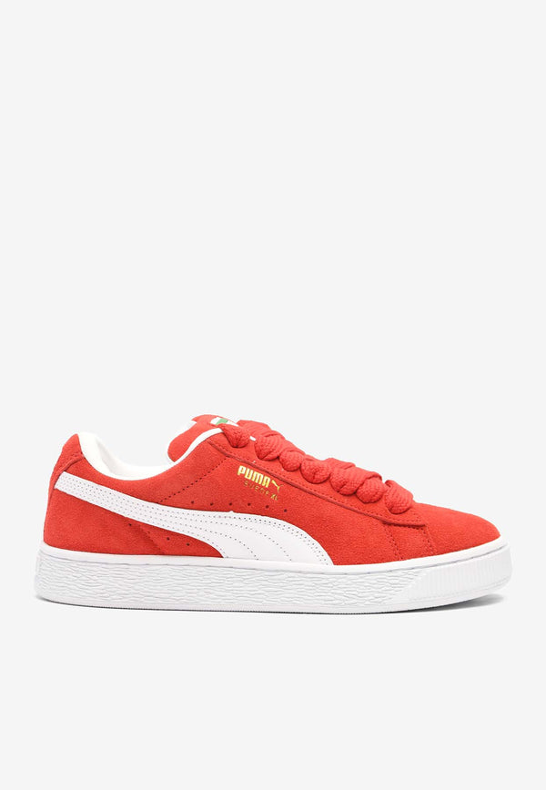 PUMA XL For All Time Low-Top Suede Sneakers Red 39520503RED