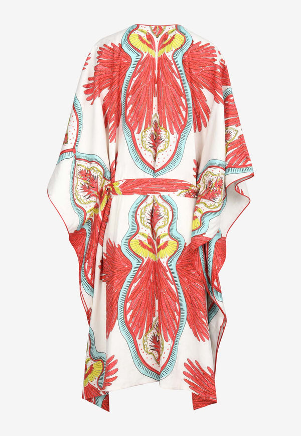 Maison La Plage Hawai Printed Maxi Robe Dress Multicolor C230MULTICOLOUR