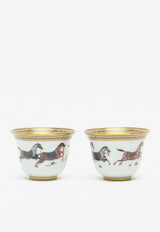 Hermès Cheval d'Orient Cup N°2 - Set of 2