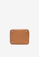 Hermès Picotin 22 in Gold Clemence Leather with Palladium Hardware
