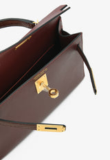 Hermès Kelly 20 Touch in Rouge H Madame and Bourgogne Matte Alligator with Gold Hardware K20TRHMBMAGHW