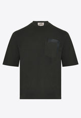 Hermès Short-Sleeved Crewneck T-shirt Kaki