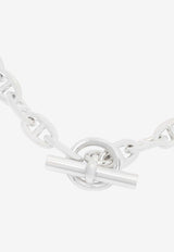 Hermès Chaine d'Ancre GM Necklace in Silver