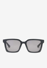 Gucci Square-Shaped Logo Sunglasses Gray GG1582SKBLACK