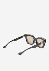 Gucci Interlocking G Clip-On Sunglasses Transparent GG1542SBLACK