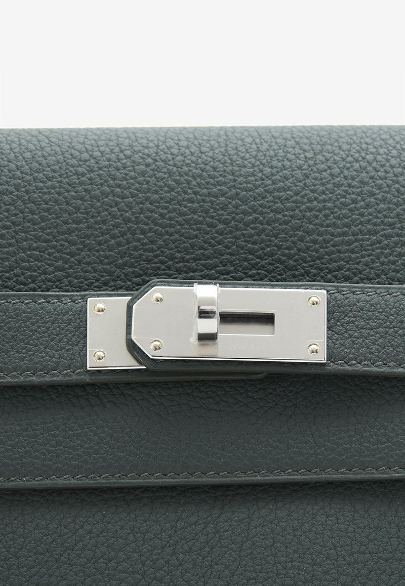 Kelly Messenger PM in Vert Mangrove Togo with Palladium Hardware