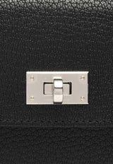 Kelly Pocket Long Wallet in Black Chamkila Leather with Palladium Hardware