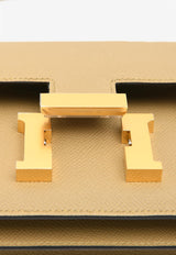 Hermès Constance 18 Miroir in Poussiere Epsom with Gold Hardware
