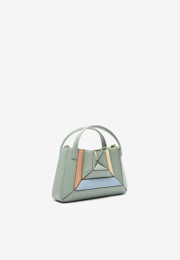 Mlouye Mini Sera Top Handle Bag Green 10-030-136OLIVE