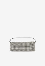 Alexander Wang Heiress Flex Crystal Embellished Shoulder Bag Crystal 20124P02MWHITE