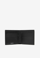 Balenciaga Monaco BB Logo Square Folded Wallet Black 766569-2AAS8BLACK