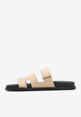 Chypre Sandals in Beton Matte Alligator